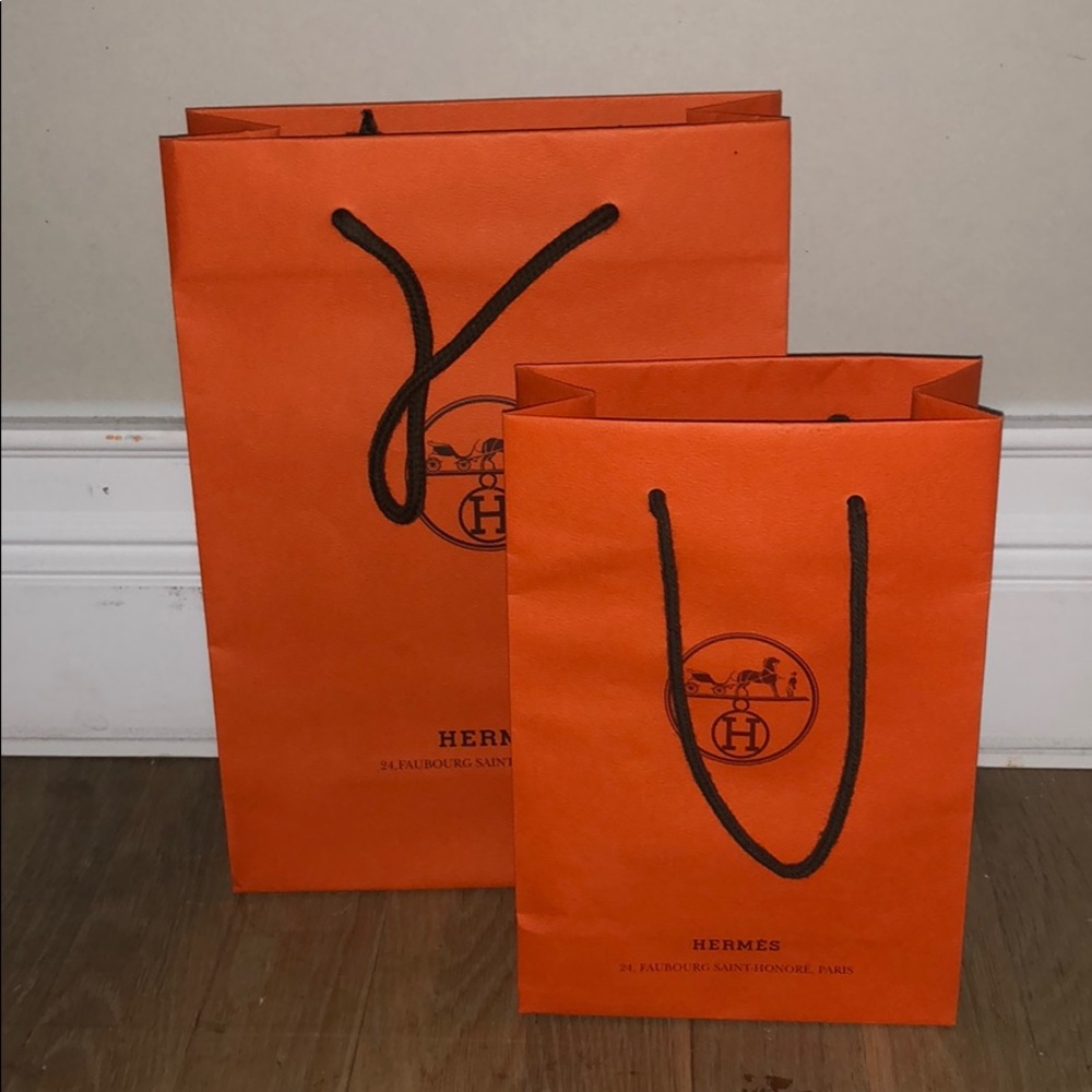 Hermes Shopping Bags